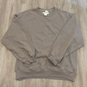 Aerie Women’s Taupe Crewneck Sweater